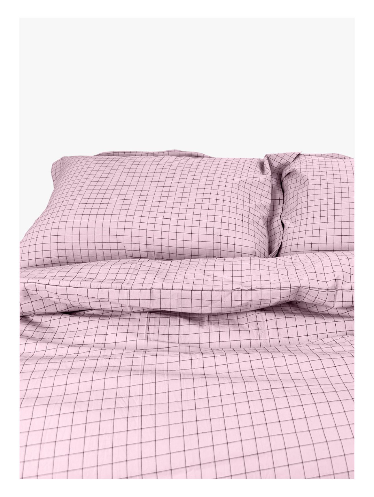 Комплект постельного белья Семейный комплект Loft Pink Cell