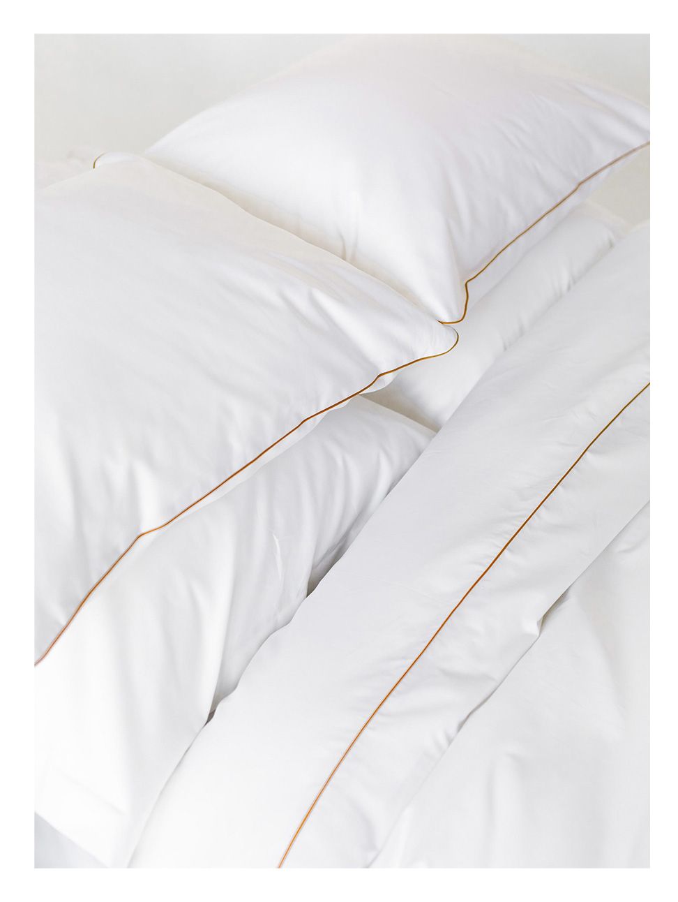 Комплект постельного белья Евро комплект Rim White&Gold
