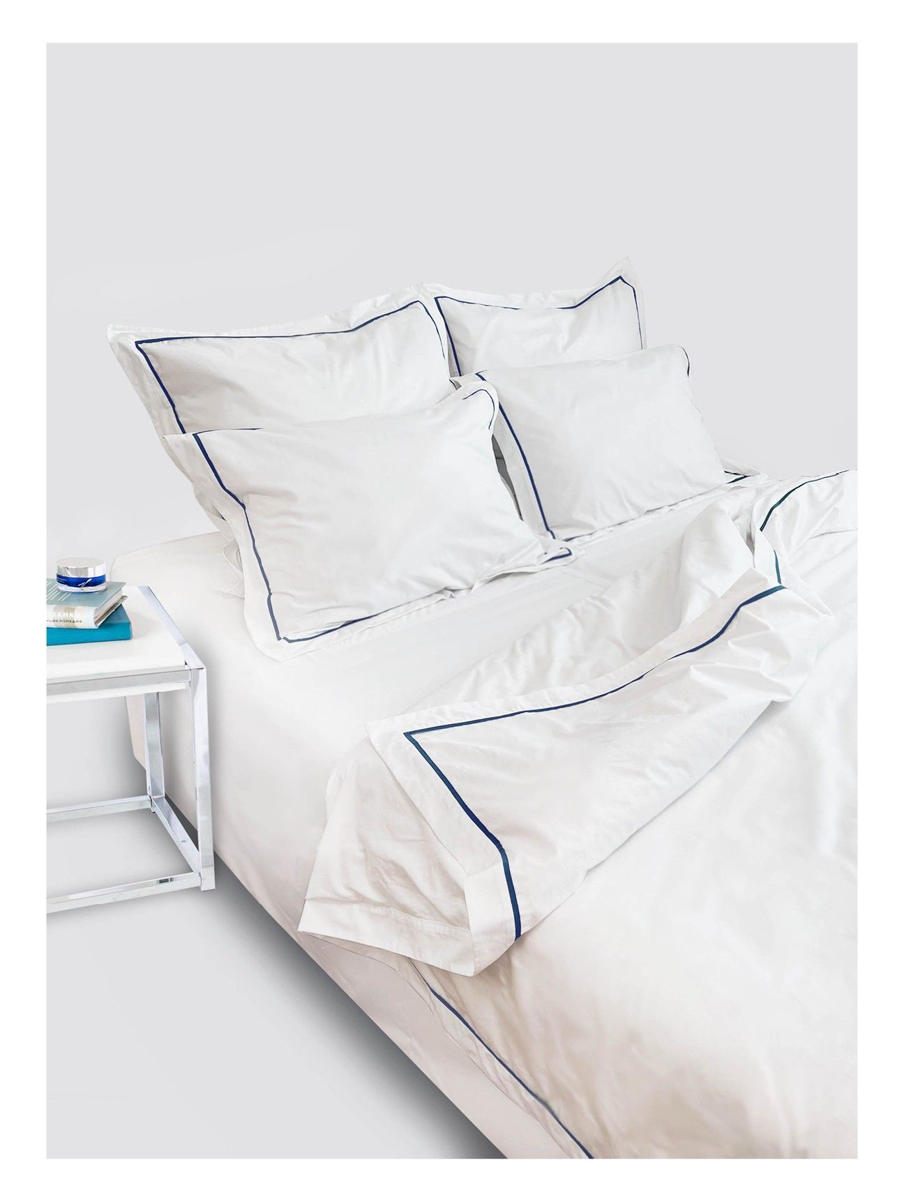 Комплект постельного белья Евро комплект Frame Lagoon