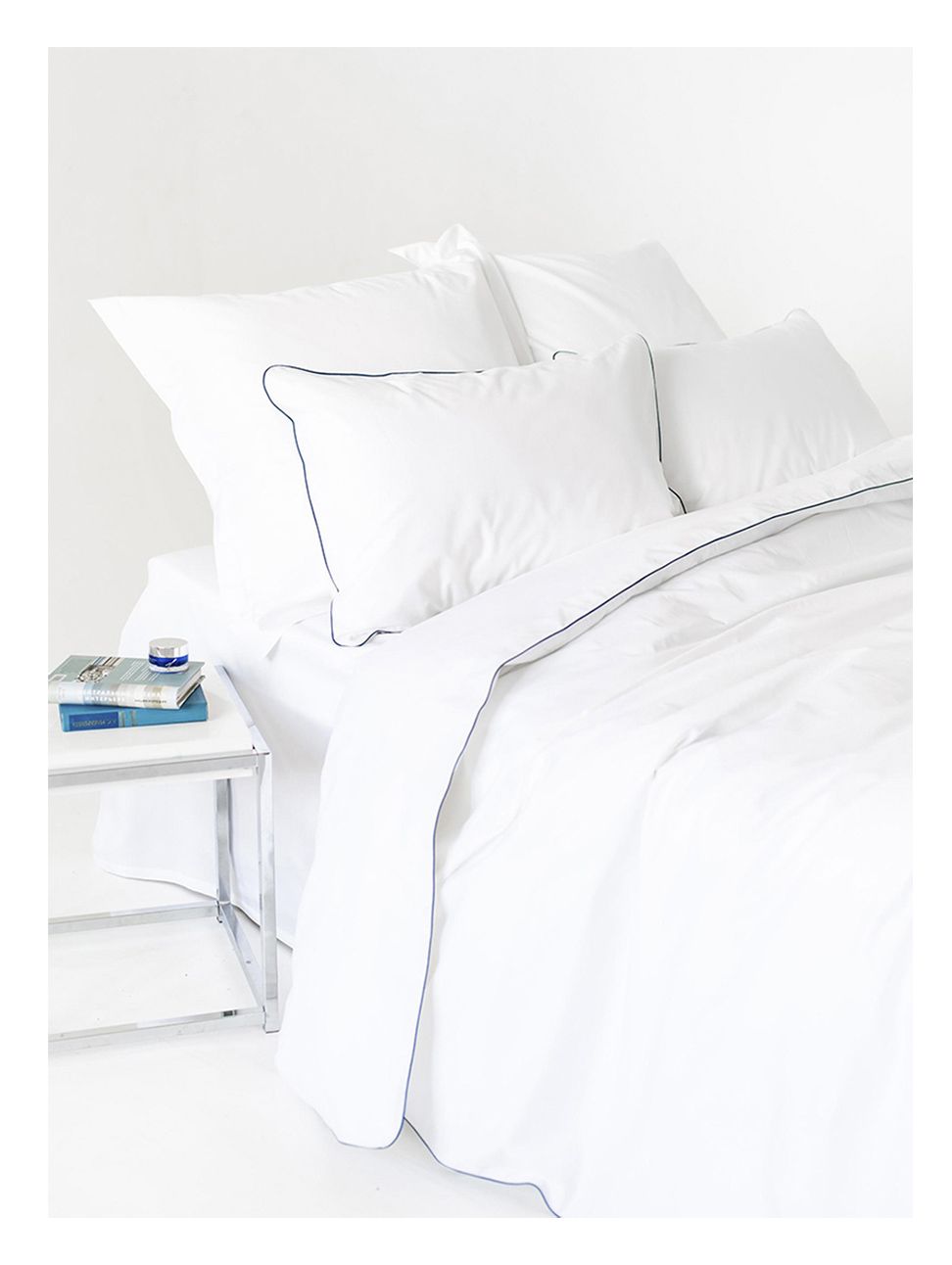 Комплект постельного белья Семейный комплект Rim White&Lagoon