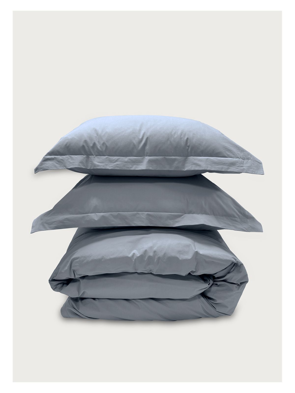 Евро комплект Turkish Poplin Grey