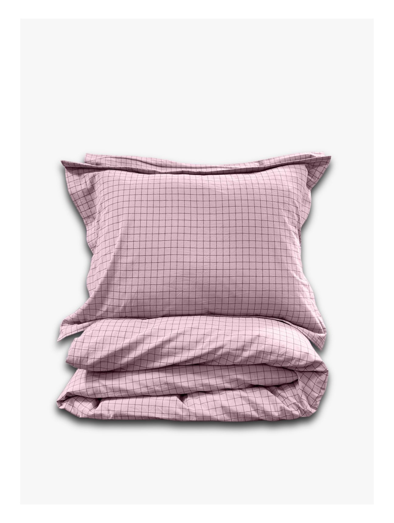 Комплект постельного белья Семейный комплект Loft Pink Cell