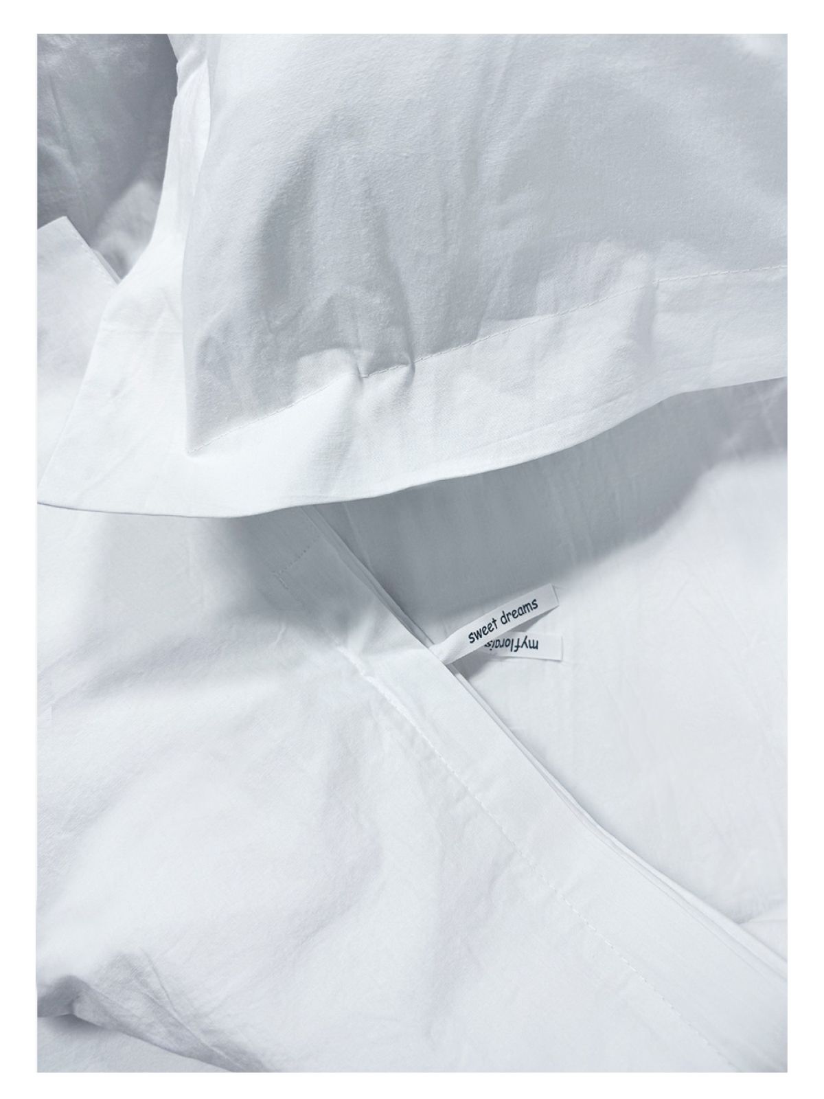 Комплект постельного белья Евро компплект Loft White melange