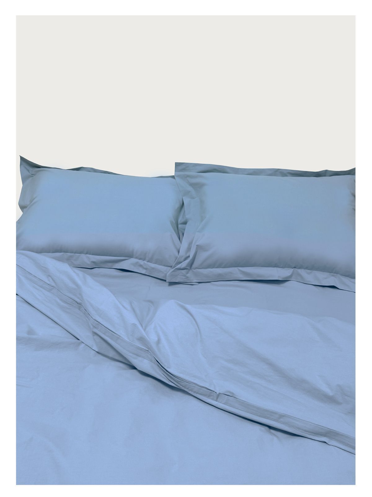 Евро комплект Turkish Poplin Light-Blue