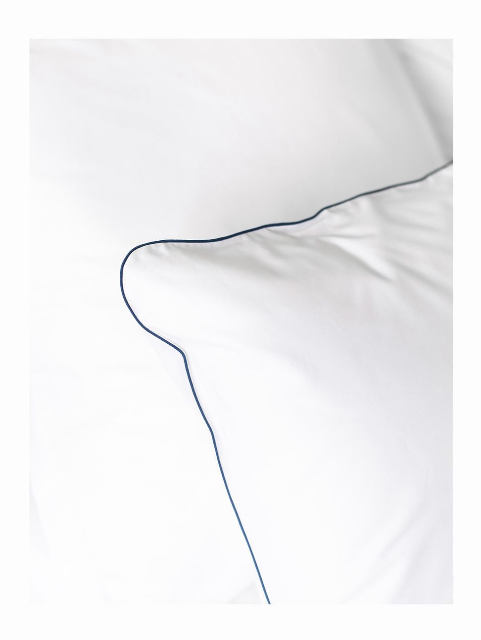 Комплект постельного белья Евро комплект Rim White&Lagoon