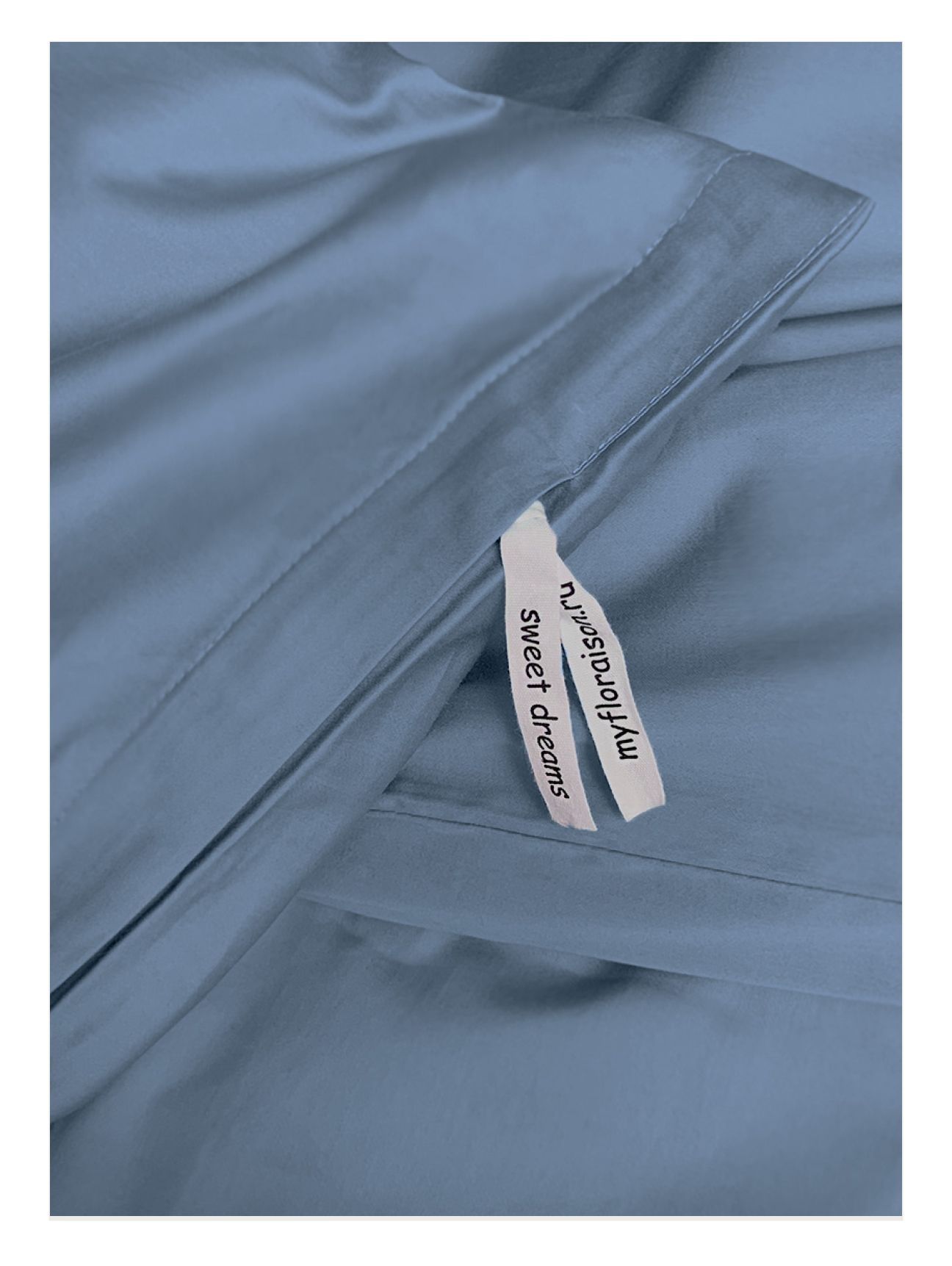 Семейный комплект Minimalism Satin Sky blue