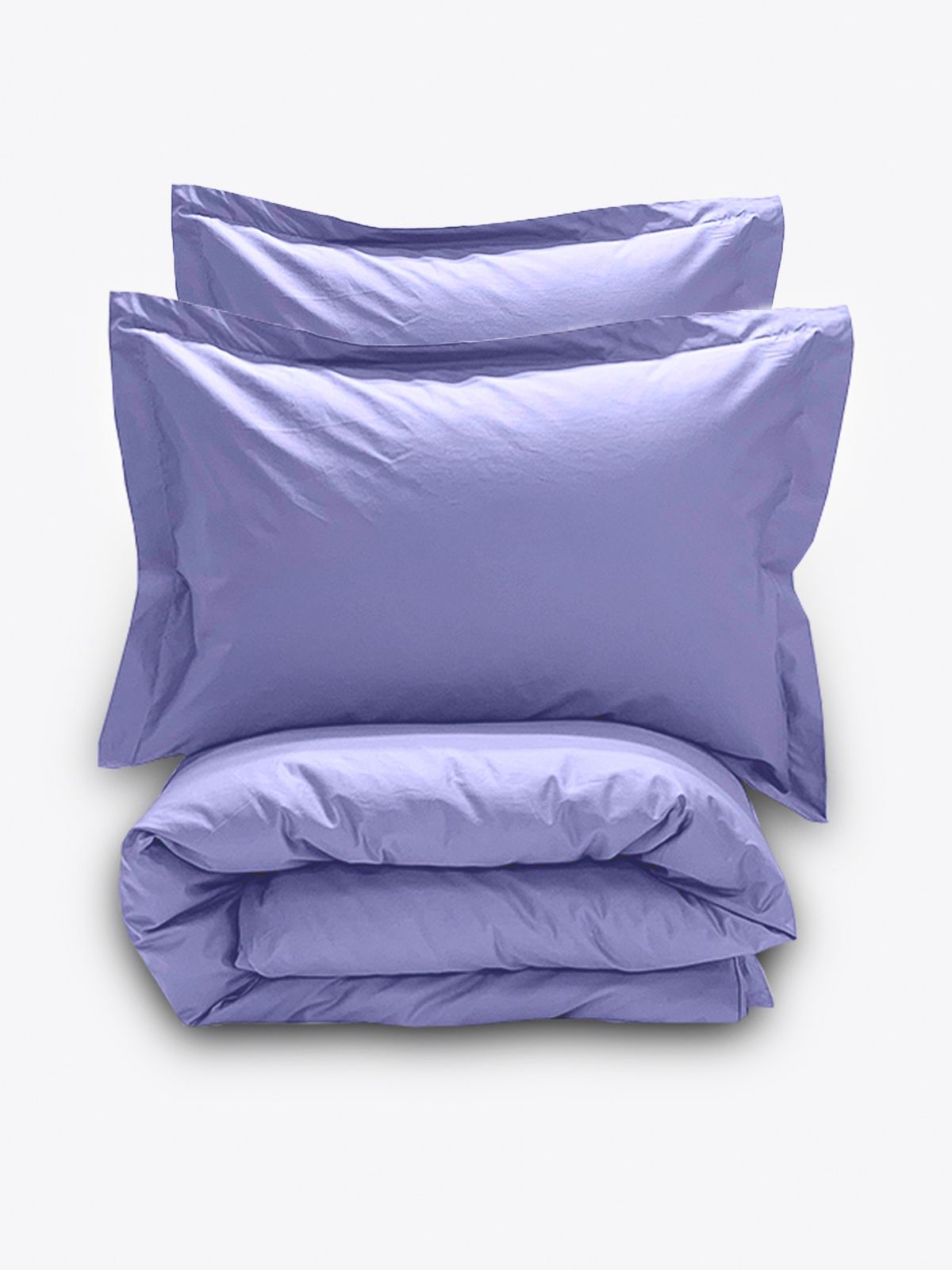 Комплект постельного белья Семейный комплект Minimalism Satin Lavender