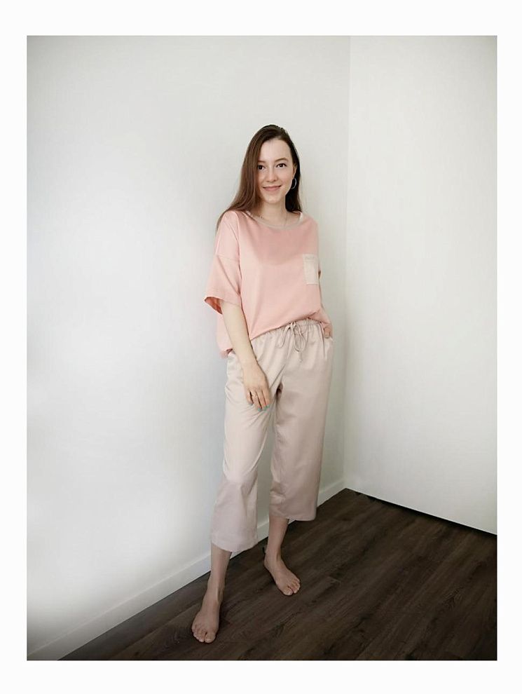 картинка Пижама женская Monaco Coral магазин Одежда+ являющийся официальным дистрибьютором в России 