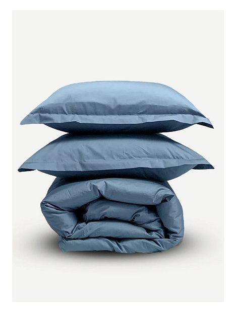 Евро комплект Minimalism Satin Sky blue