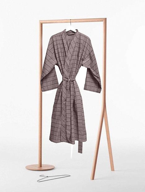 Халат мужской из хлопка Browny Cell