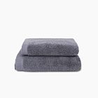 картинка Полотенце махровое Comfort Grey 70х140см магазин Одежда+ являющийся официальным дистрибьютором в России 