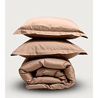 картинка Евро комплект Minimalism Satin Caramel магазин Одежда+ являющийся официальным дистрибьютором в России 