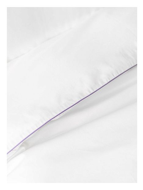 Комплект постельного белья Rim White&Lavender