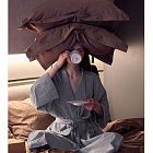 картинка Евро комплект Minimalism Satin Browny магазин Одежда+ являющийся официальным дистрибьютором в России 