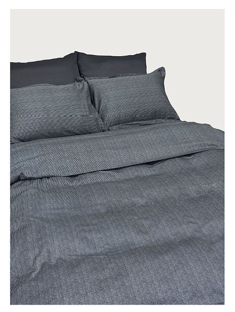 Евро комплект Minimalism Satin Grey Stripe