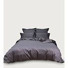 картинка Семейный комплект Minimalism Satin Dark grey магазин Одежда+ являющийся официальным дистрибьютором в России 