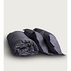 картинка Семейный комплект Minimalism Satin Dark grey магазин Одежда+ являющийся официальным дистрибьютором в России 