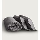 картинка Семейный комплект Minimalism Satin Medium grey магазин Одежда+ являющийся официальным дистрибьютором в России 