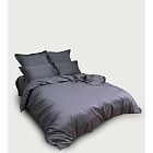 картинка Семейный комплект Minimalism Satin Dark grey магазин Одежда+ являющийся официальным дистрибьютором в России 