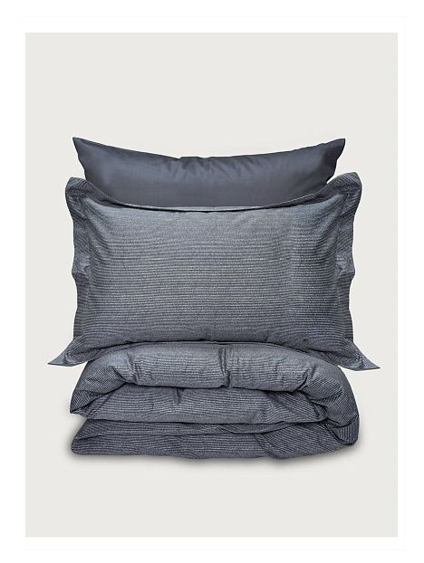 Семейный комплект Minimalism Satin Grey Stripe