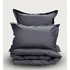 картинка Семейный комплект Minimalism Satin Dark grey магазин Одежда+ являющийся официальным дистрибьютором в России 