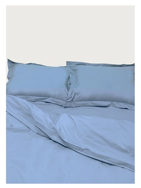 Евро комплект Turkish Poplin Light-Blue