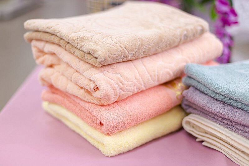 Как смягчить махровые полотенца?