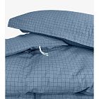 картинка Семейный комплект Loft Dark Blue Cell магазин Одежда+ являющийся официальным дистрибьютором в России 