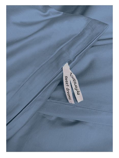 Семейный комплект Minimalism Satin Sky blue