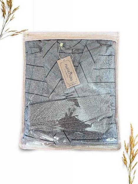 Халат мужской из хлопка Browny Cell