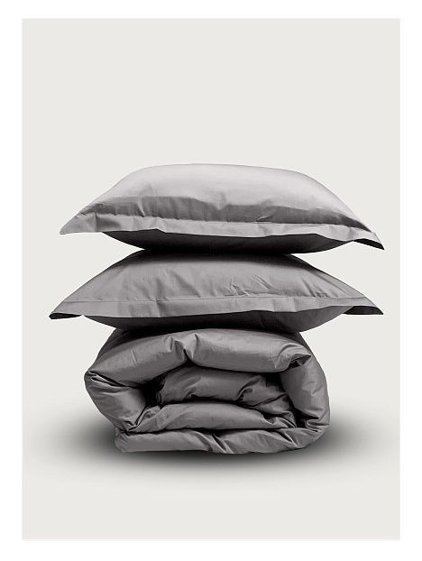 Евро комплект Minimalism Satin Medium grey