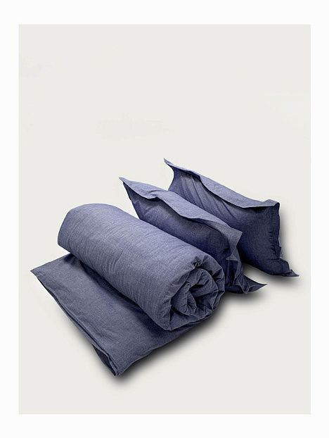 Комплект постельного белья Loft Blue melange