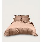 картинка Семейный комплект Minimalism Satin Caramel магазин Одежда+ являющийся официальным дистрибьютором в России 