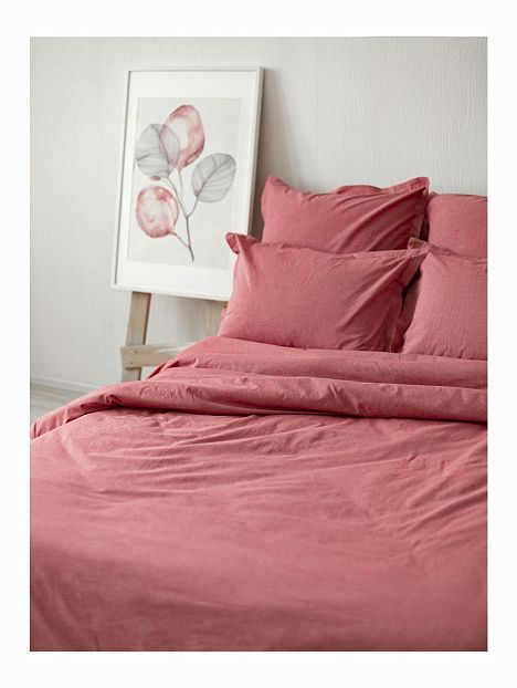 Комплект постельного белья Loft Red melange